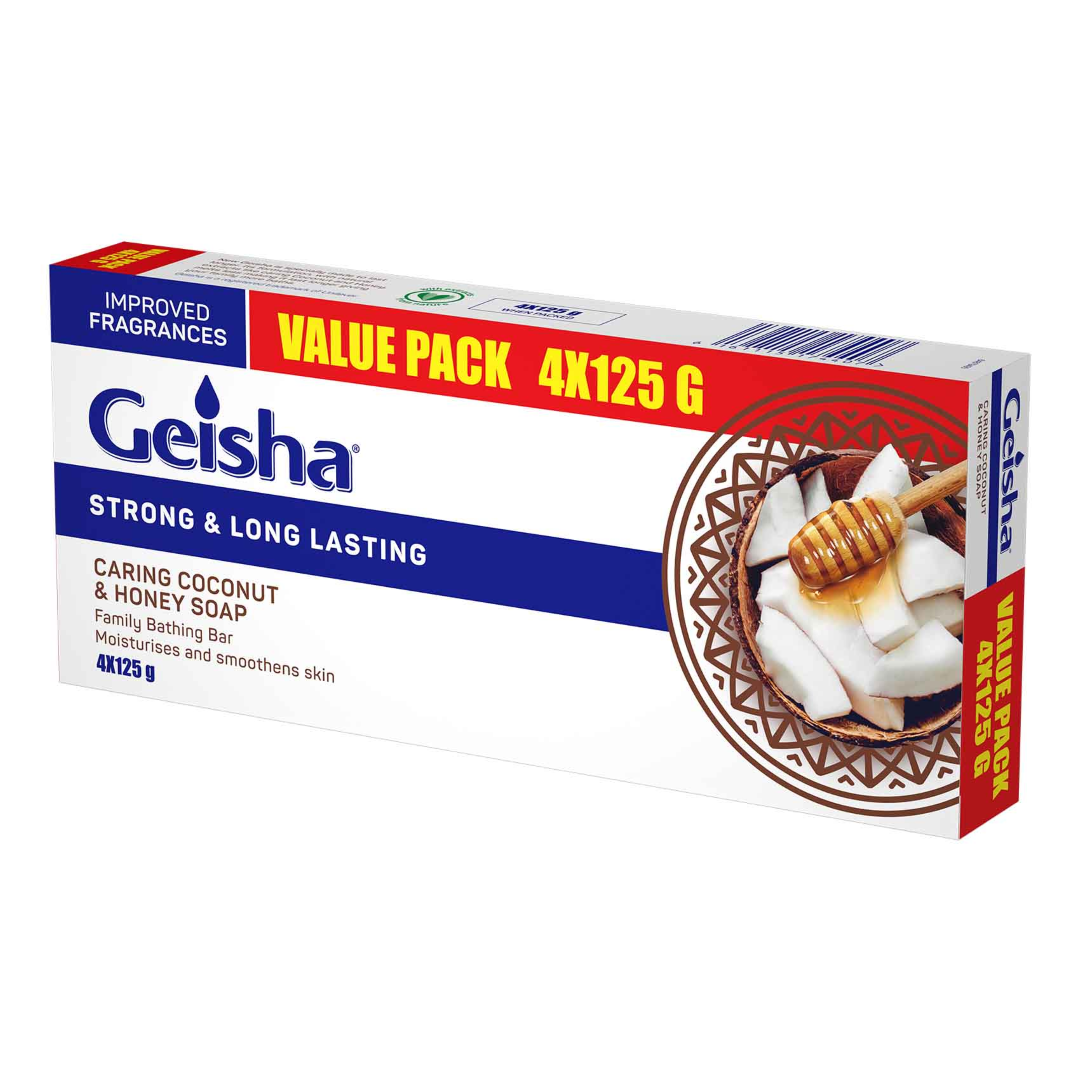 GEISHA COCONUT MILK N HONEY 4*125G